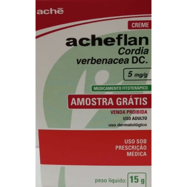 Acheflan - Cordia verbenacea DC 5mg/g - Creme 15g